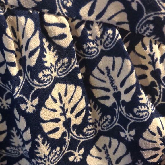 Scotch & Soda Mason Scotch Les Tropiques Flowy blouse Sz L - Picture 3 of 3